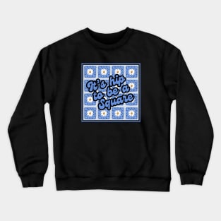 Funny Granny Square Crochet Meme Crewneck Sweatshirt